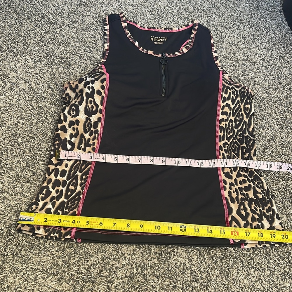 Womens juniors XXL 19 Hard Candy Sport workout tank top with removable bra pad